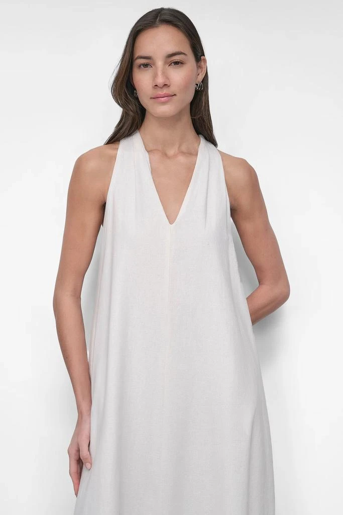 DKNY TWIST RACERBACK MIDI SWING DRESS 4