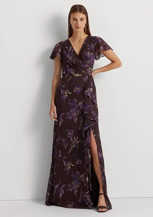 midi black dress with sheer sleeves Baltic Born Womens Darya Mesh Midi Dress | Black