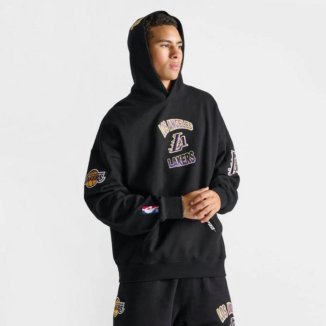 Pro Standard Men's Pro Standard Los Angeles Lakers NBA Turn It Up Hoodie 4