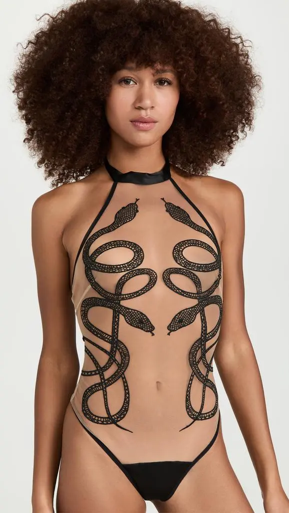 Thistle and Spire Medusa Thong Bodysuit