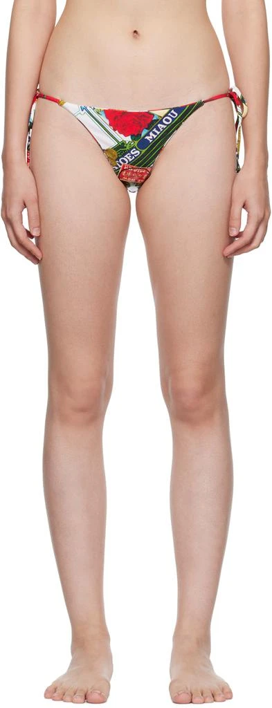 Miaou White Kauai Bikini Bottoms 1