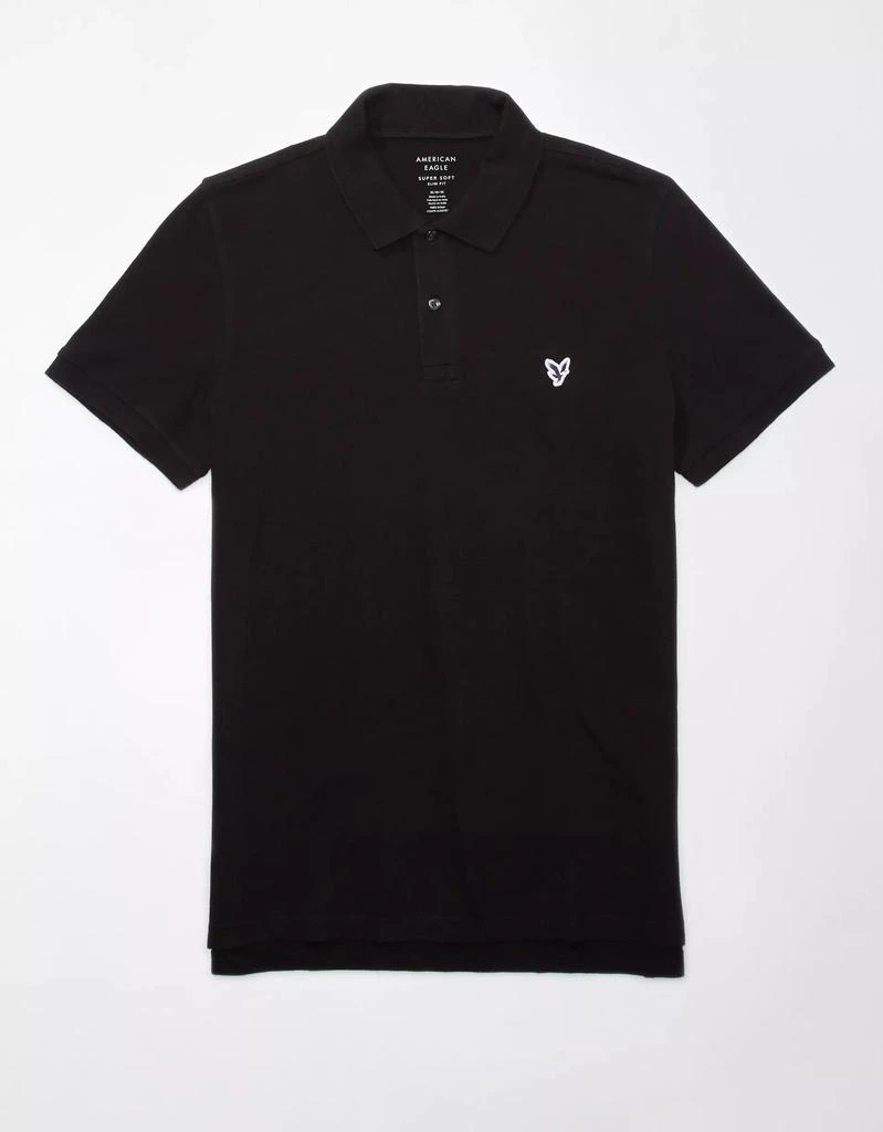 AE AE Legend Slim Fit Pique Polo Shirt 3