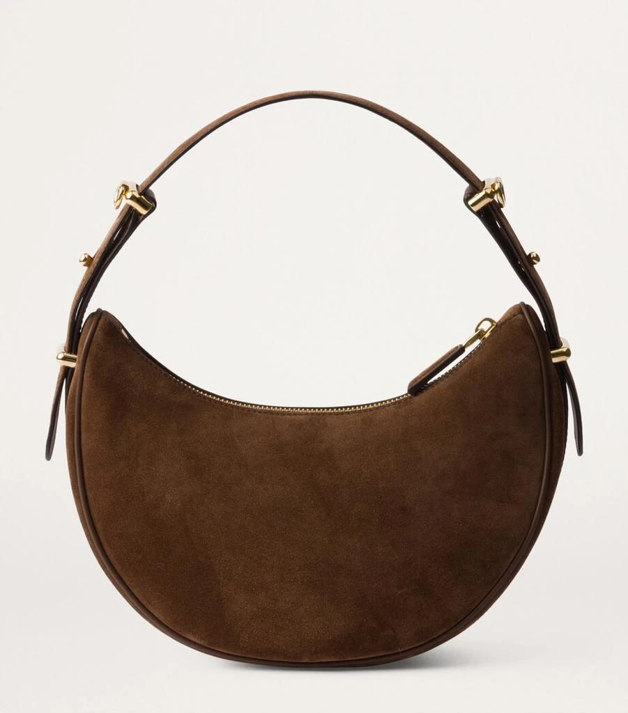 Prada Suede Arqué Shoulder Bag 3