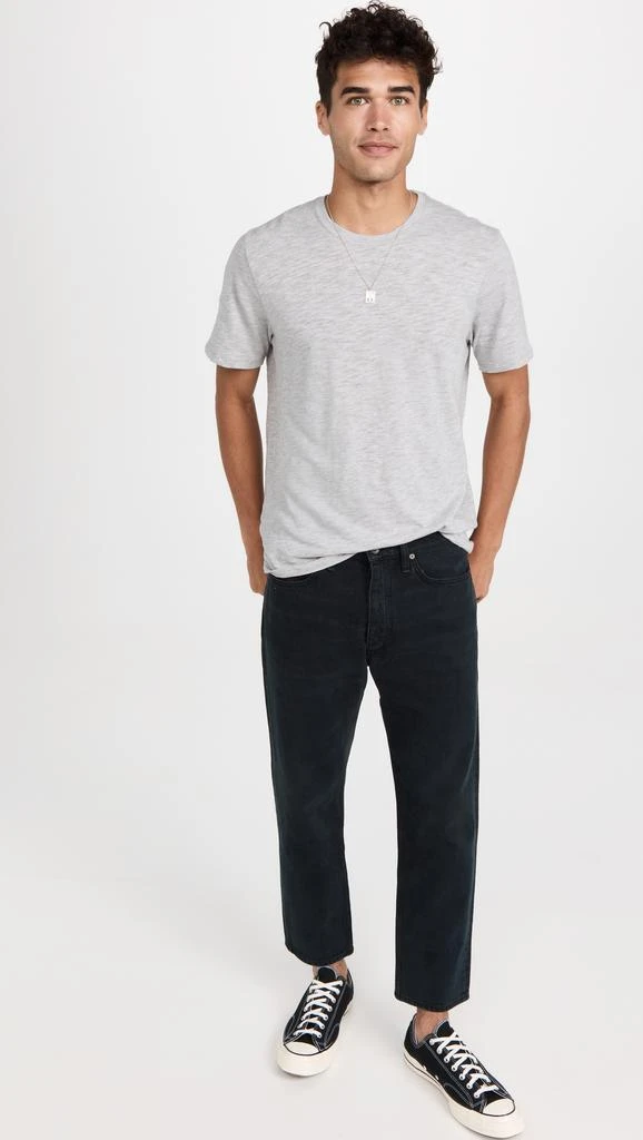 ATM Anthony Thomas Melillo Slub Short Sleeve Crew Neck 4
