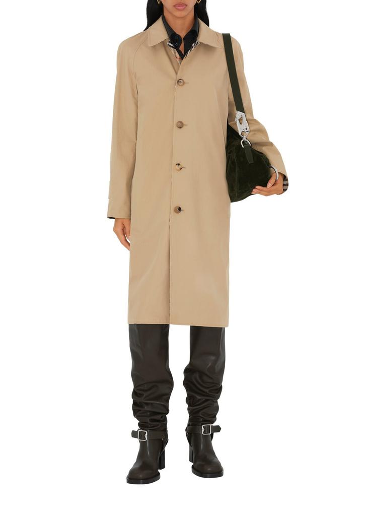 Burberry Long reversible gabardine car coat - Coats