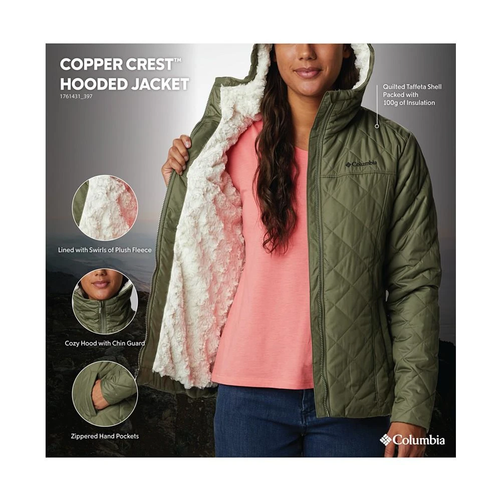 Columbia Women's Copper Crest™ Hooded Fleece-Lined Jacket, XS-3X 5