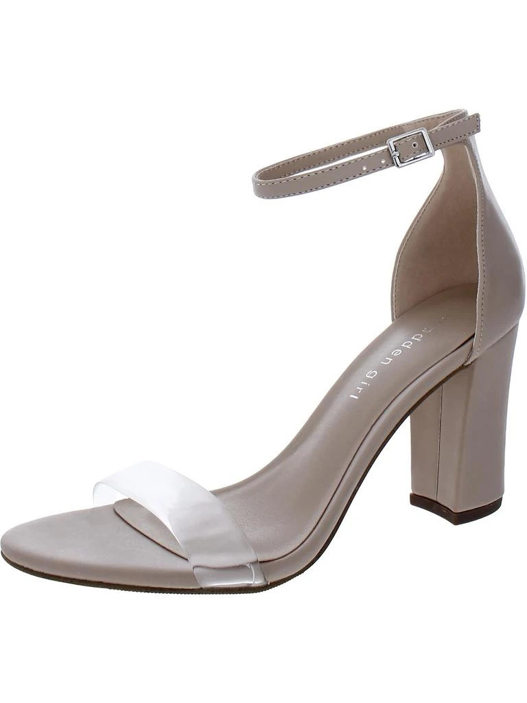 Madden Girl Beella-L Womens Faux Leather Slip On Heels 1