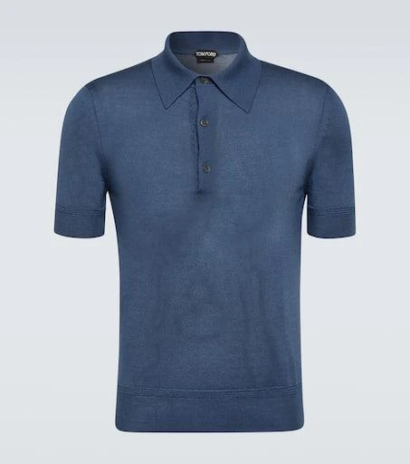 Tom Ford Cashmere and silk polo shirt 1