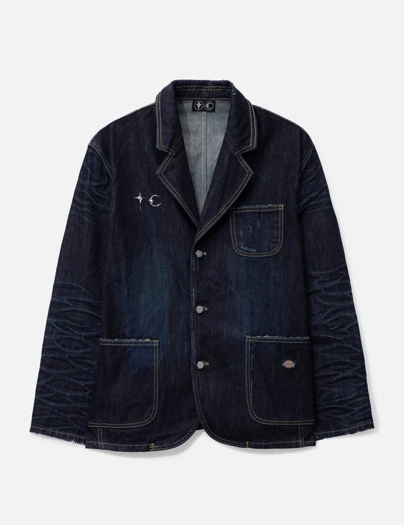 THUG CLUB Denim Blazer