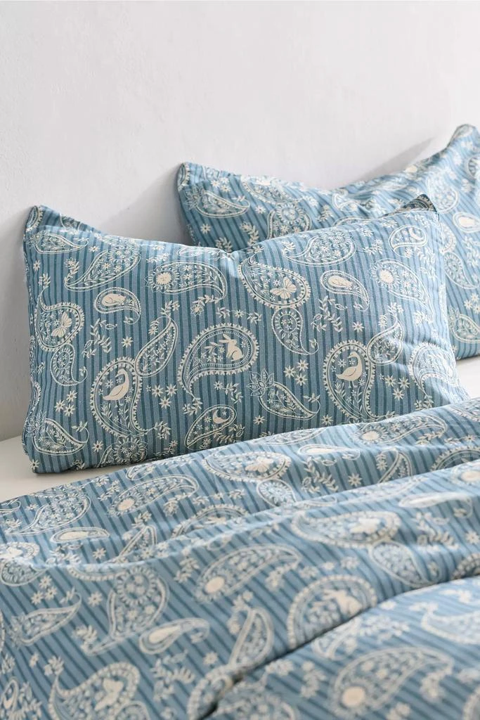 Urban Outfitters Parker Paisley Patterned Sham Set