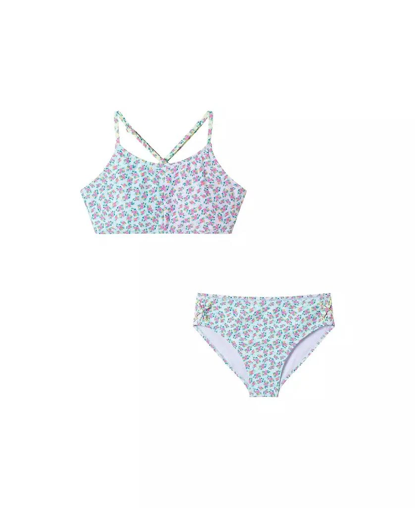 Andy 
Evan Toddler/Child Girls Floral Print Tankini