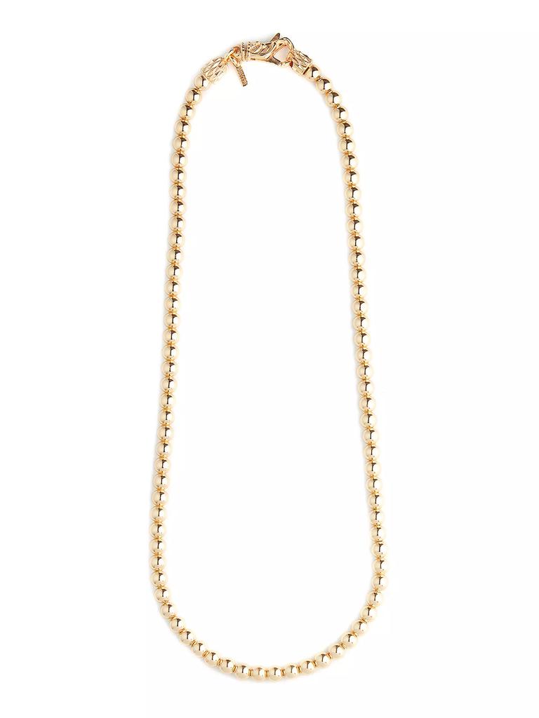 Emanuele Bicocchi Gold-Plated Sterling Silver Beaded Necklace