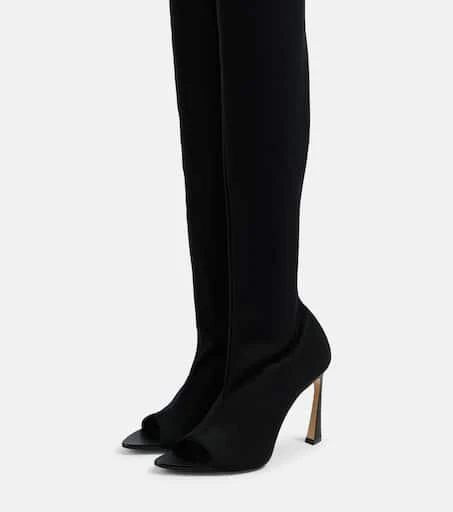 Victoria Beckham Peep Toe over-the-knee boots 5