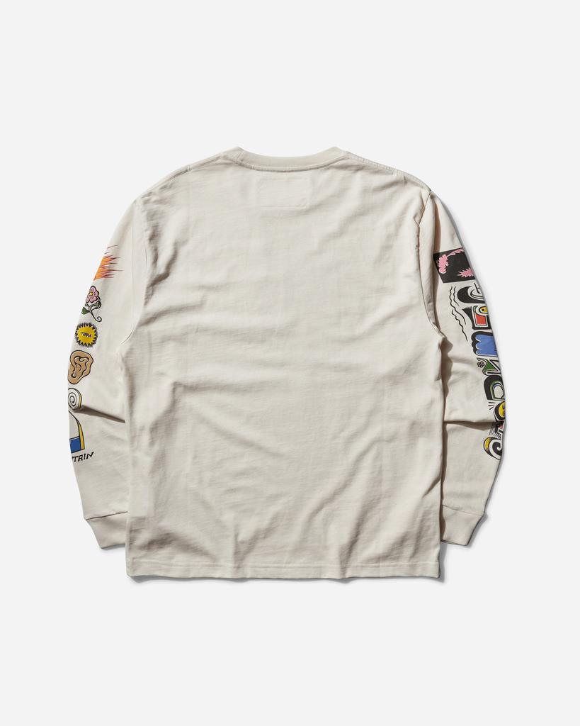 Story mfg. Men's Grateful Longsleeve T-Shirt White - T