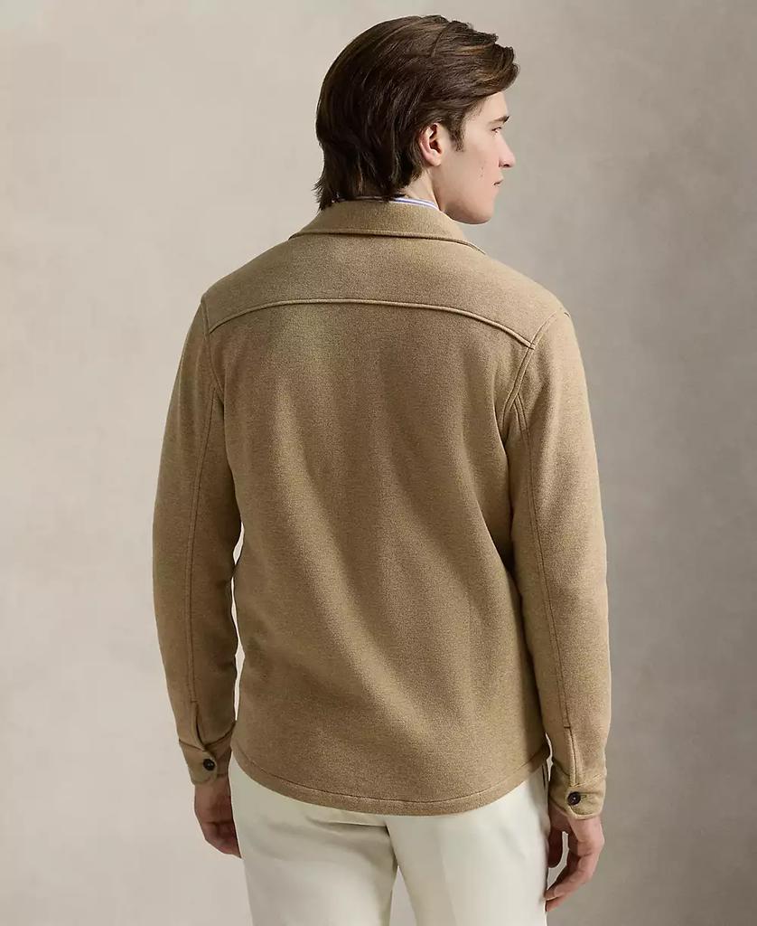 Ralph Lauren Men's Double-Knit Mesh Shirt Jacket
