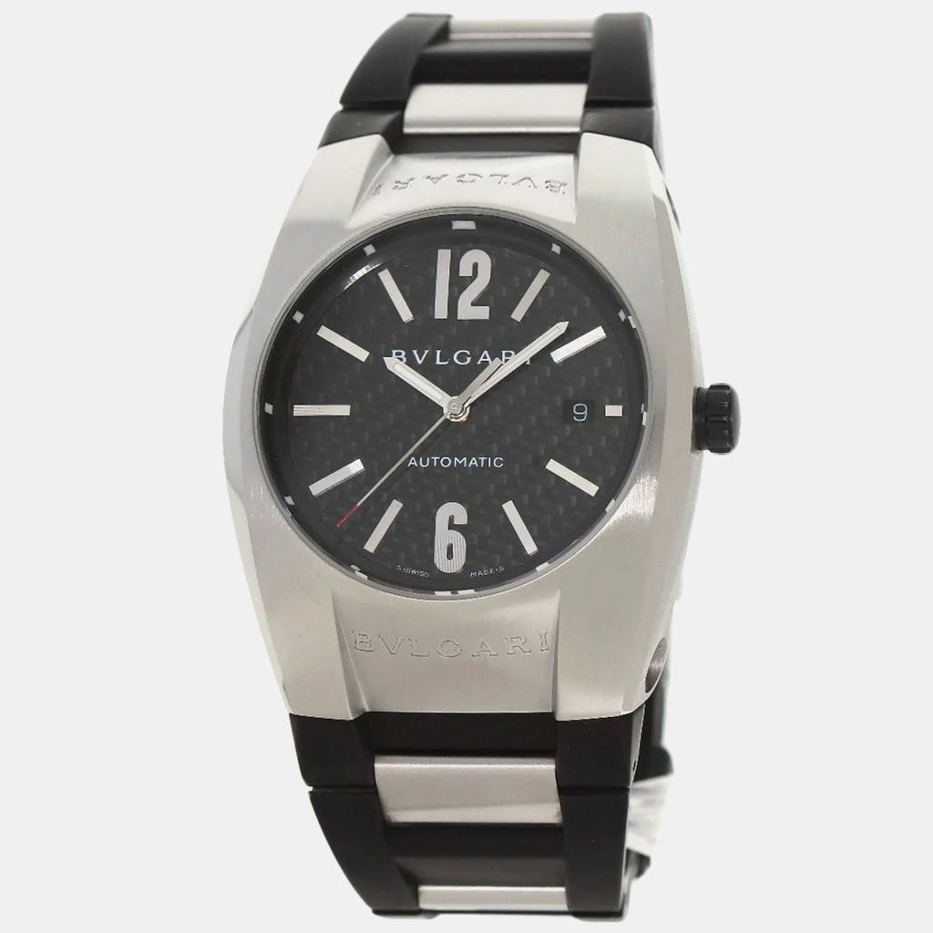 Bvlgari Bvlgari Black Stainless Steel Ergon EG40BSVD Automatic Men's Wristwatch 40 mm