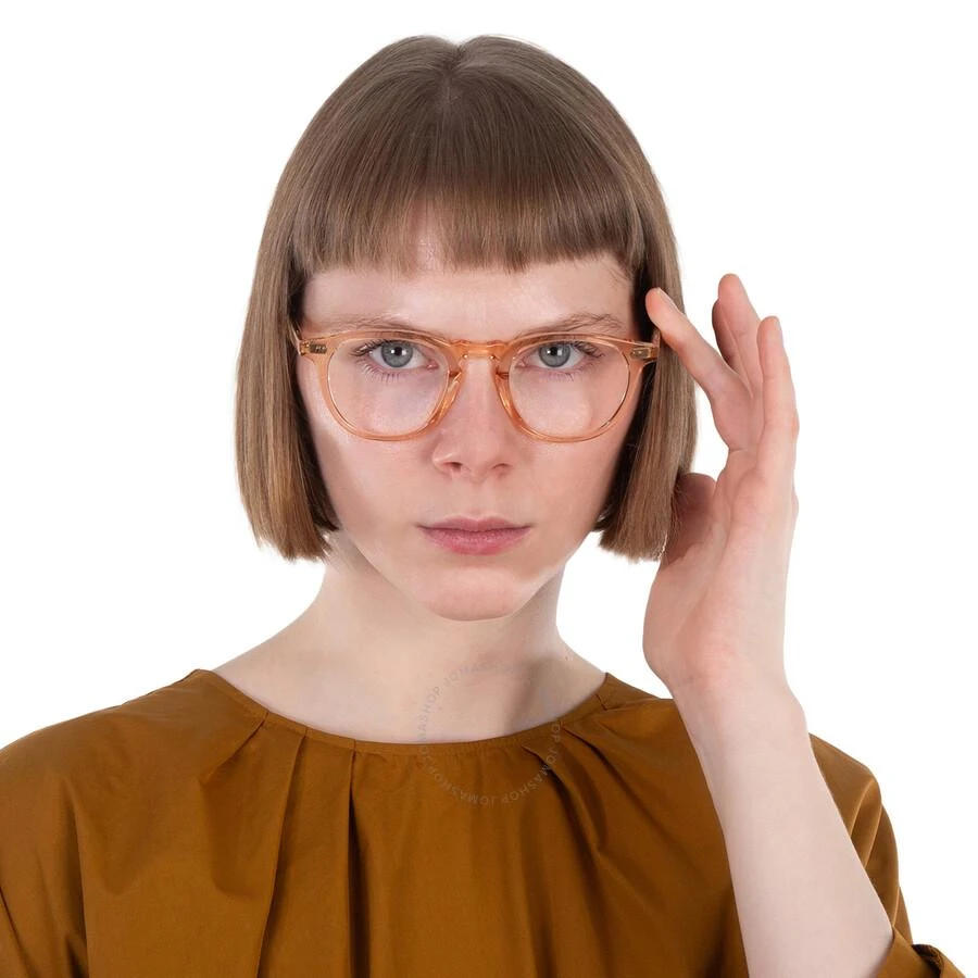 GARRETT LEIGHT GLCO X ANDRÉ SARAIVA Demo Oval Ladies Eyeglasses 1082 PCY 46 2