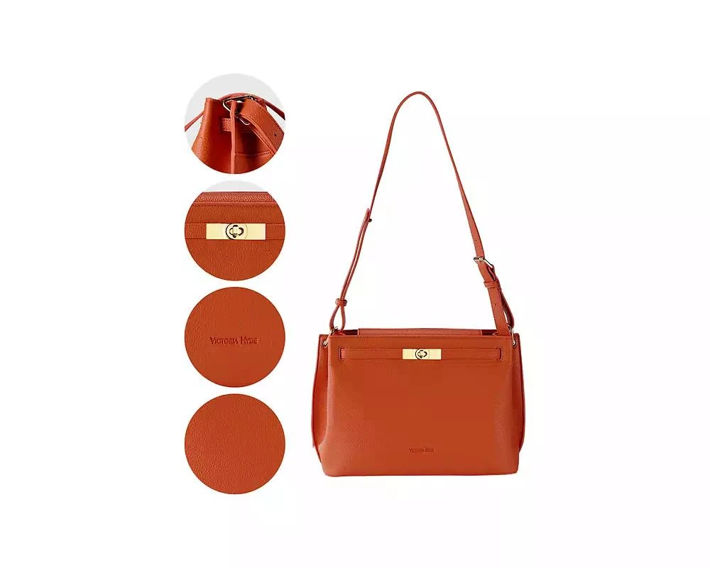 Victoria Hyde London Woman handbag Medium Satchel Shoulder Bag Victoria Hyde Alla 3