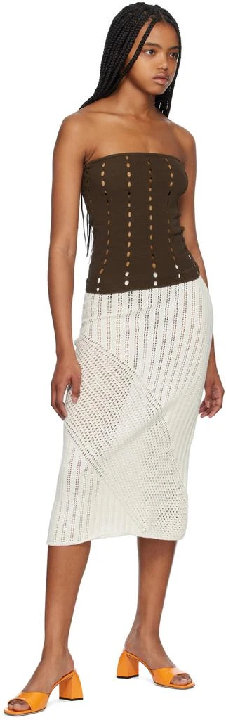 Gimaguas White Bartola Maxi Skirt 4