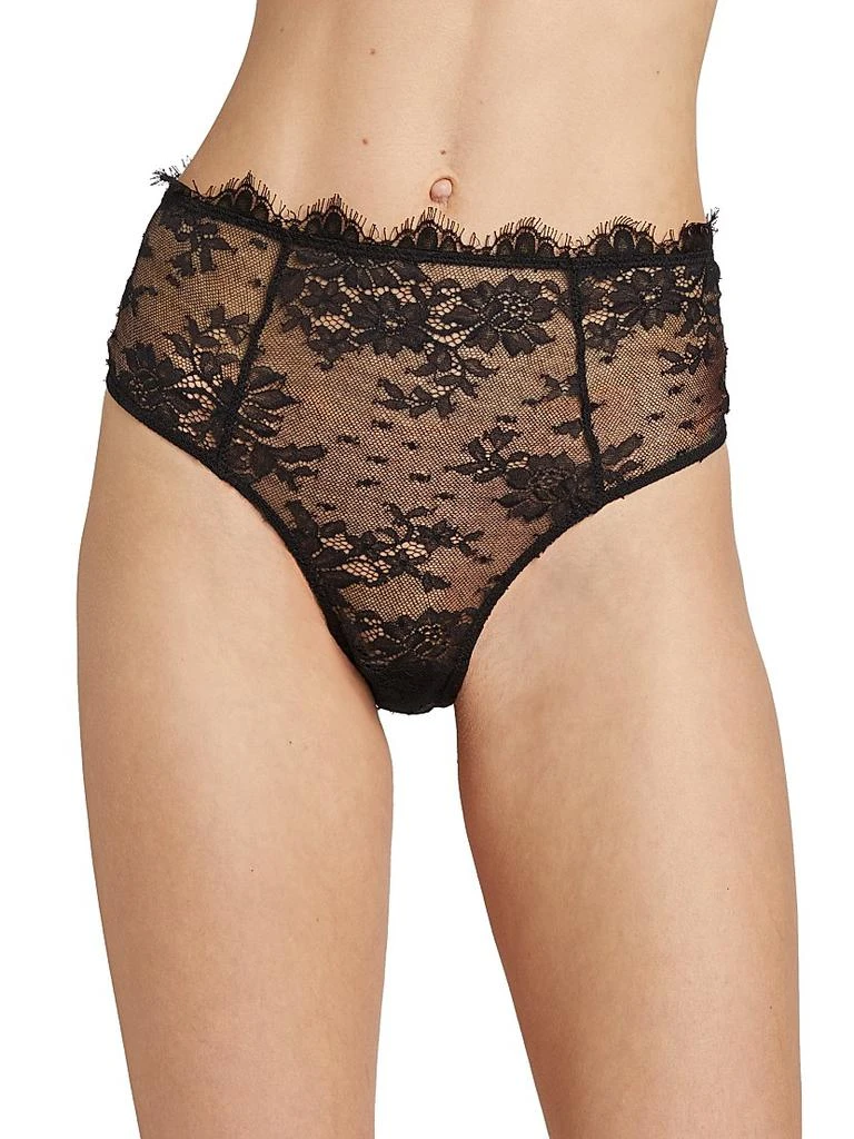 Kiki De Montparnasse Jolie Lace High-Waist Thong 3