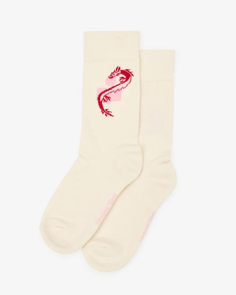 ISABEL MARANT ISABEL MARANT, DRAGOKI SOCKS - Women - White - OneSize 1