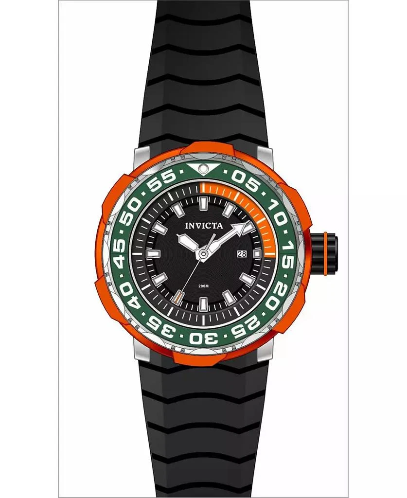 Invicta Men
s 48340 Pro Diver Quartz 0 Black Dial Watch 2