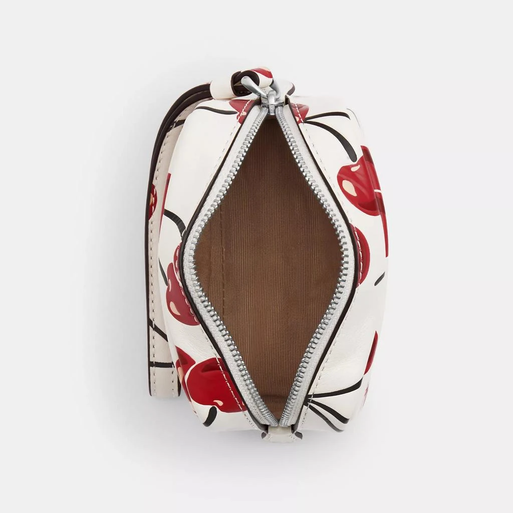 Coach Pouch Wristlet With Cherry Print 2