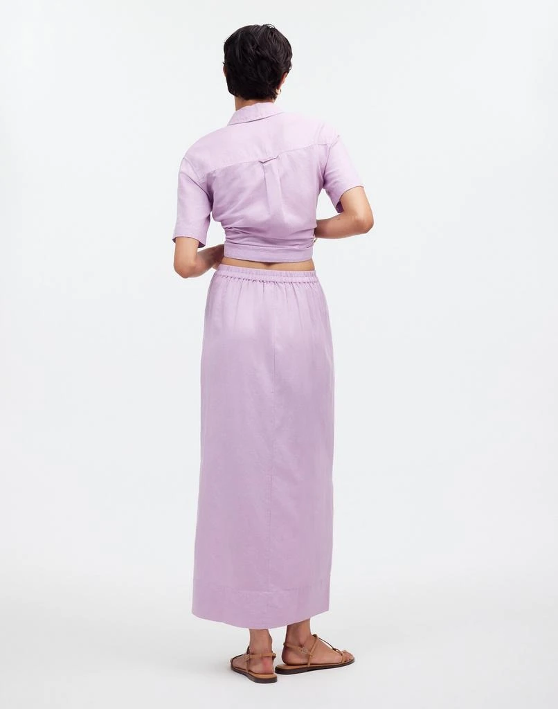 chinese dress ladies Women's Maxi Dress with Button Front and Puff Sleeves