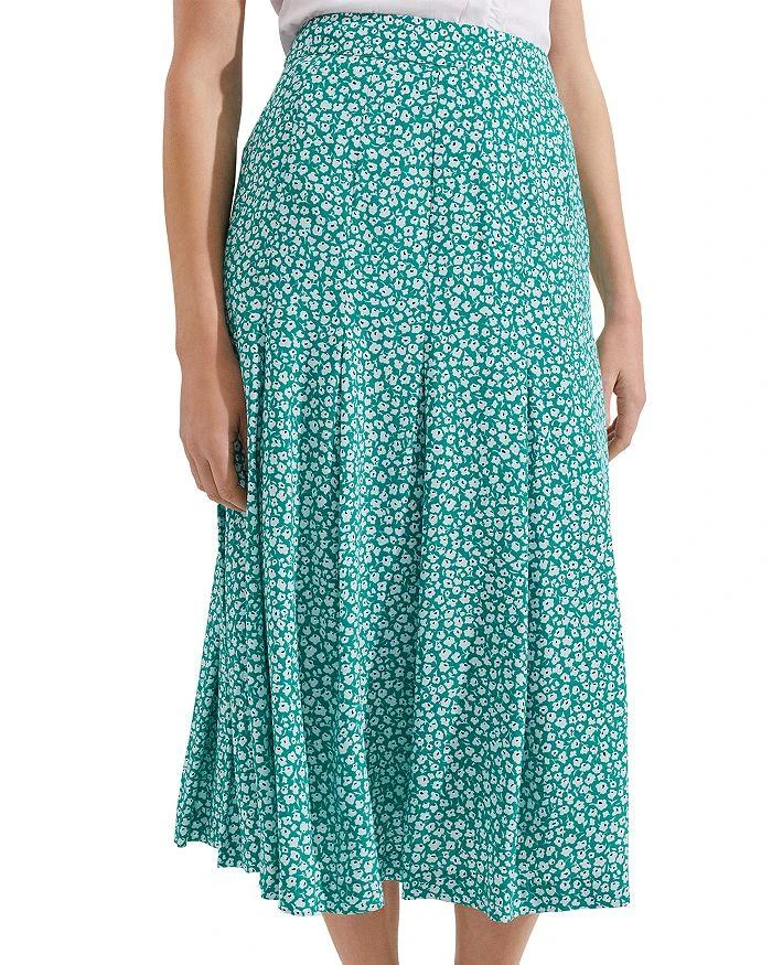 HOBBS LONDON Dianne Pleated Midi Skirt 1