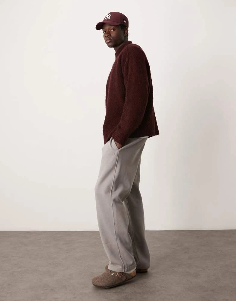 Abercrombie & Fitch Abercrombie & Fitch heavyweight jogger in beige 3
