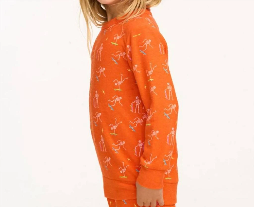 Chaser Chaser - Kid's Skater Skeleton Top 3