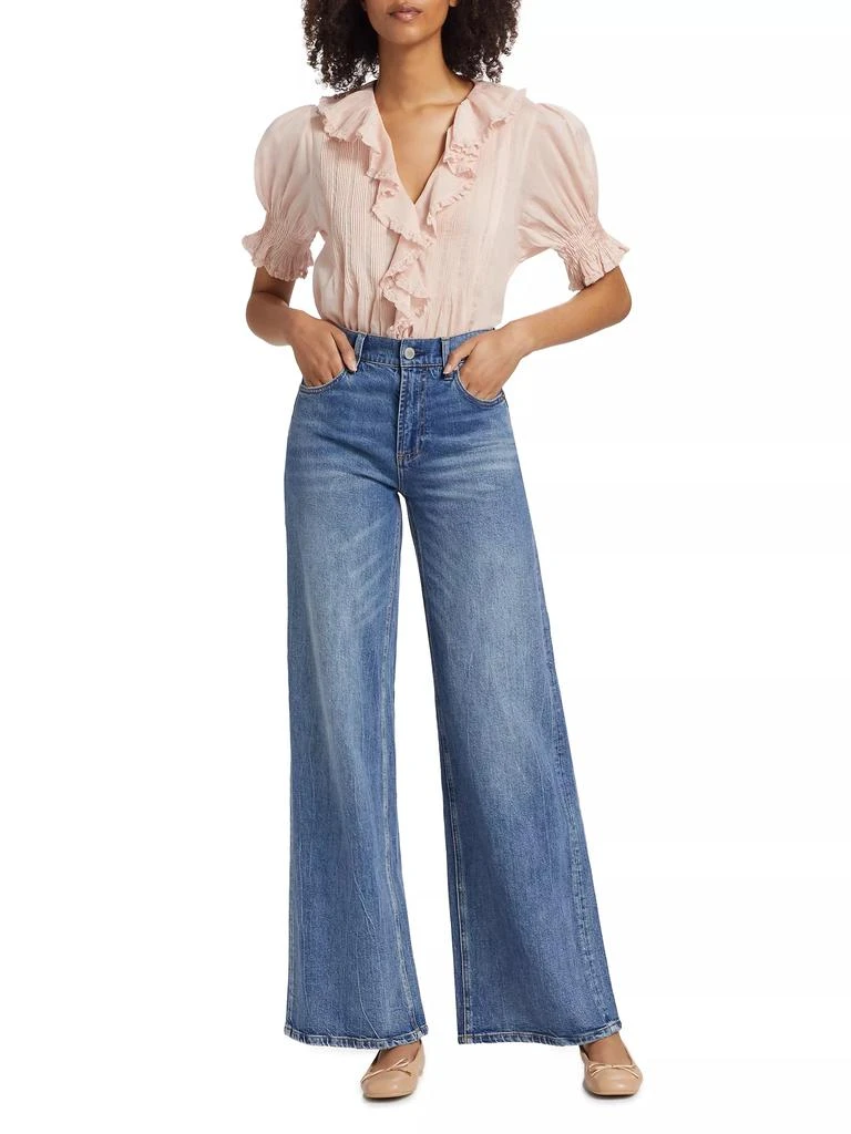 DÔEN Henri Ruffled Top 2