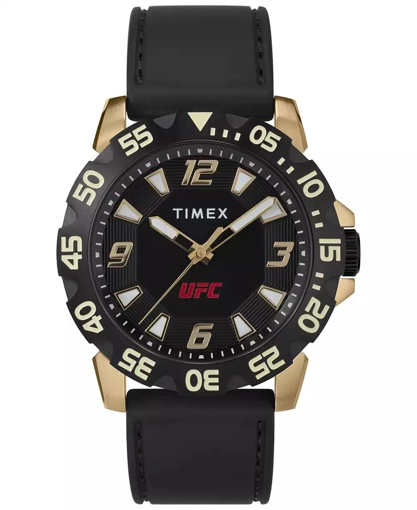 Timex UFC Men's Champ Digital Black Silicone Watch, 42mm 1