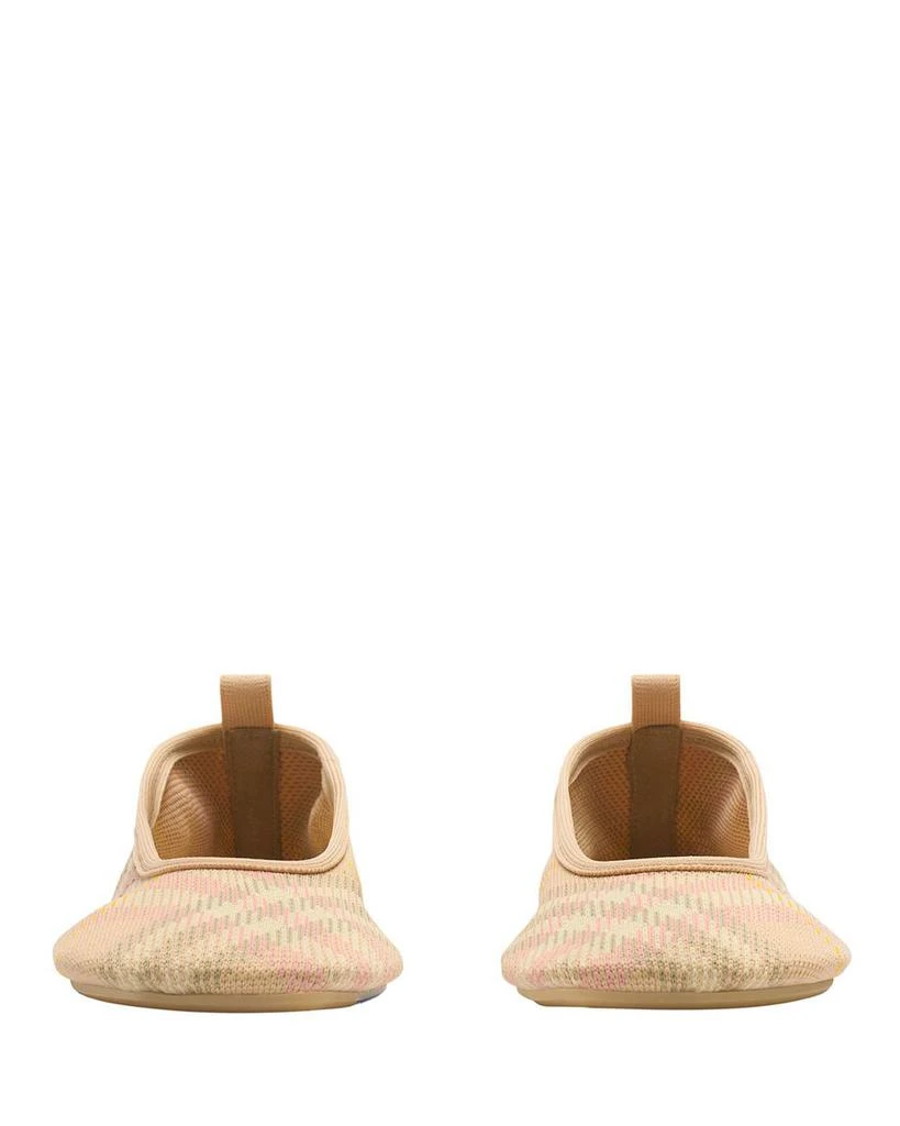 Burberry Women's Check Knit Baby Ballet Flats 4