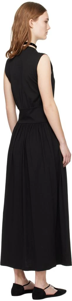Totême Black Sleeveless Midi Dress 3