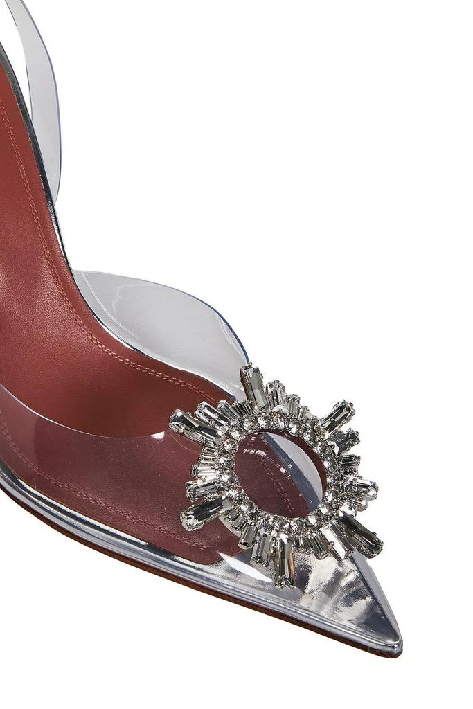 Amina Muaddi Amina Muaddi Begum Embellished Slingback Pumps 4