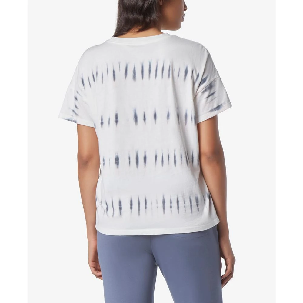 Marc New York by Andrew Marc Women's Short Sleeve Tie Dye Boxy T-shirt 2