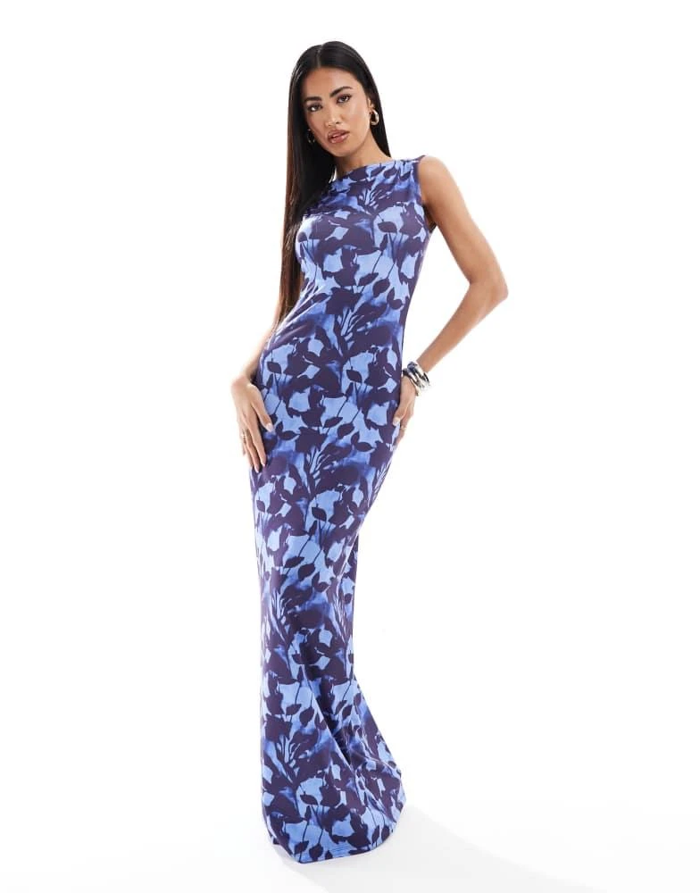 best color heels for navy blue dress Rent Asos Design Halter Velvet Midi Dress With Wrap Waist Detail In Navy main image 1