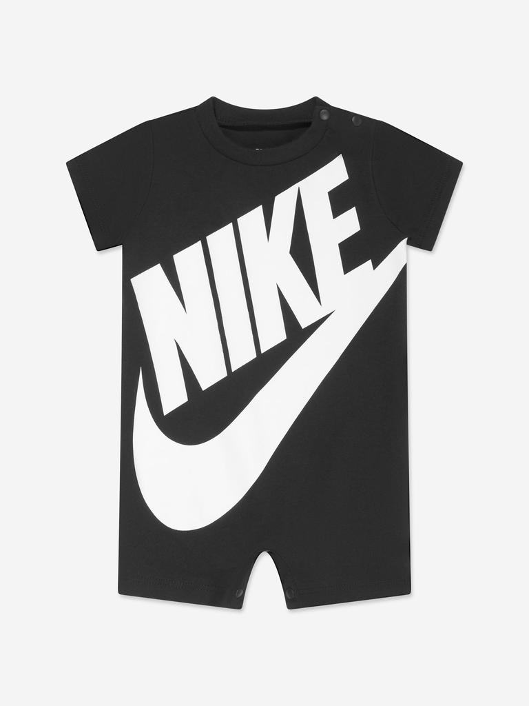 NIKE Nike Baby Boys Futura Romper in Black