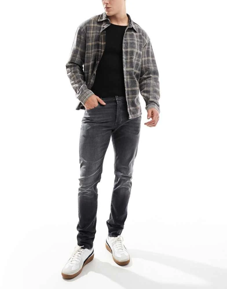 G-Star G-Star 3301 slim denim jeans in washed black 1