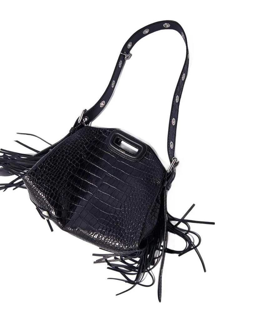 Maje Miss M Mini Embossed Leather Bag 5