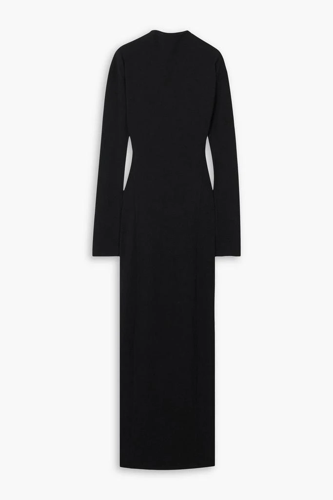 PETAR PETROV Fearless open-back crepe maxi dress 1