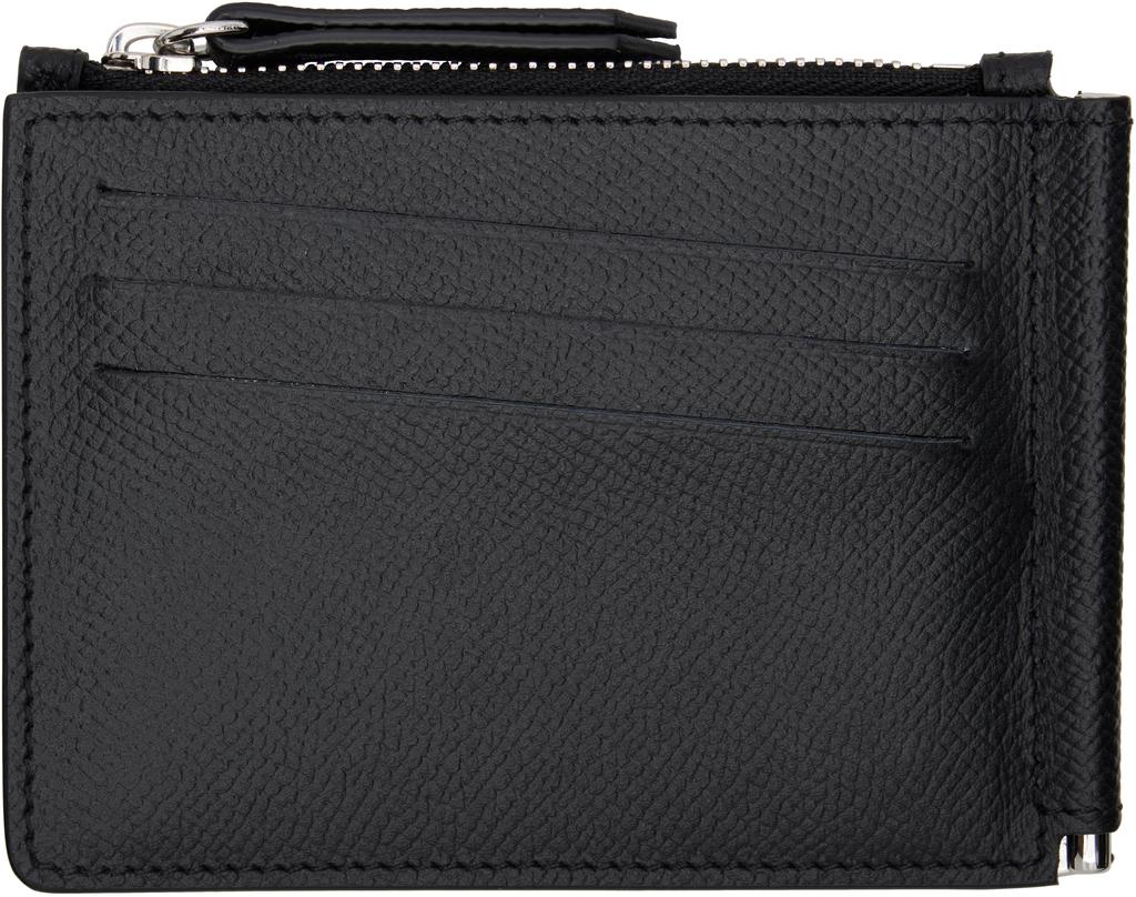 MAISON MARGIELA Black Money Clip Wallet