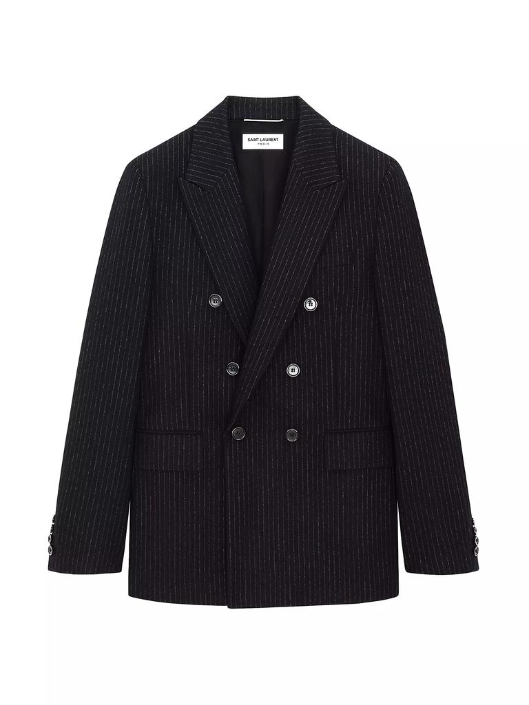 Yves Saint Laurent Saint Laurent Striped Double-Breasted