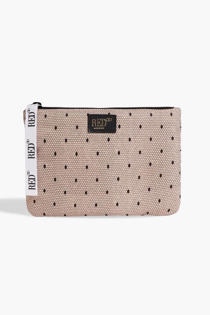 RED Valentino Printed cotton cosmetics case