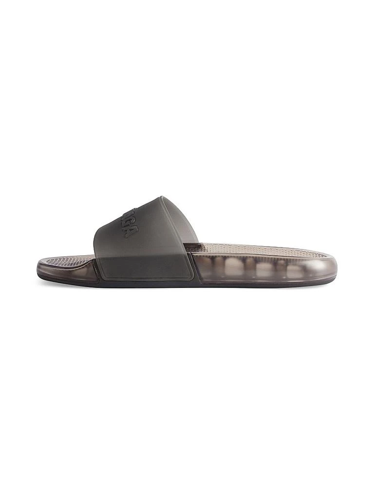 Balenciaga Pool Transparent Slide Sandals 5