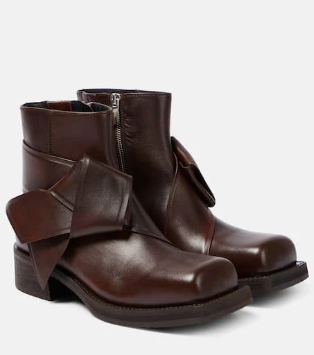 Acne Studios Musubi leather ankle boots 1