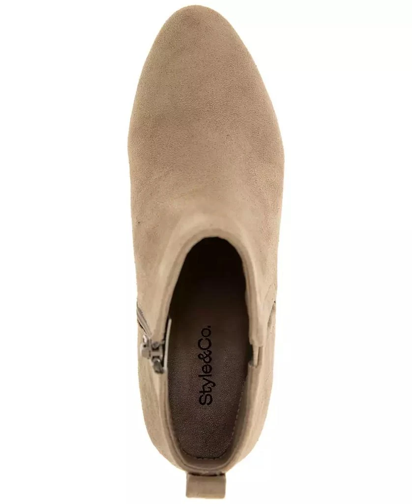 Style & Co Women's Joviee Wedge Booties, Created for Macy's 4