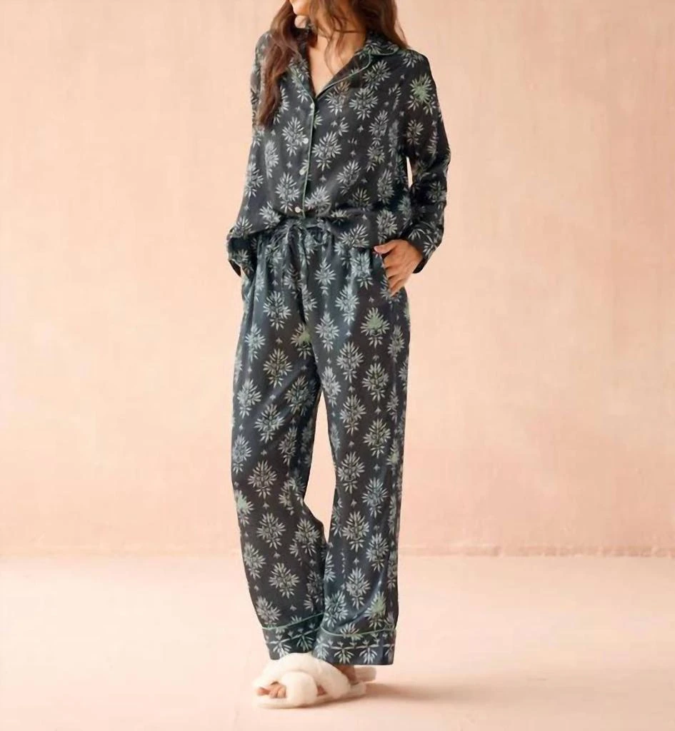 OMIKA Omika - Long Sleeve Pj Pant Set 2