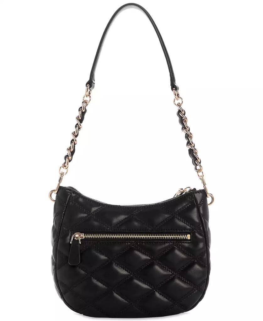 GUESS Tamsin Quilted Small Top Zip Shoulder Bag